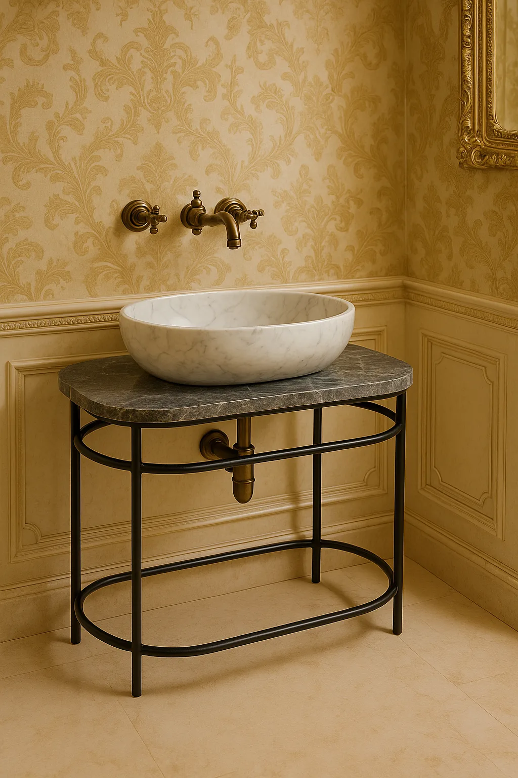 Badezimmer-Waschtischgestell - 2