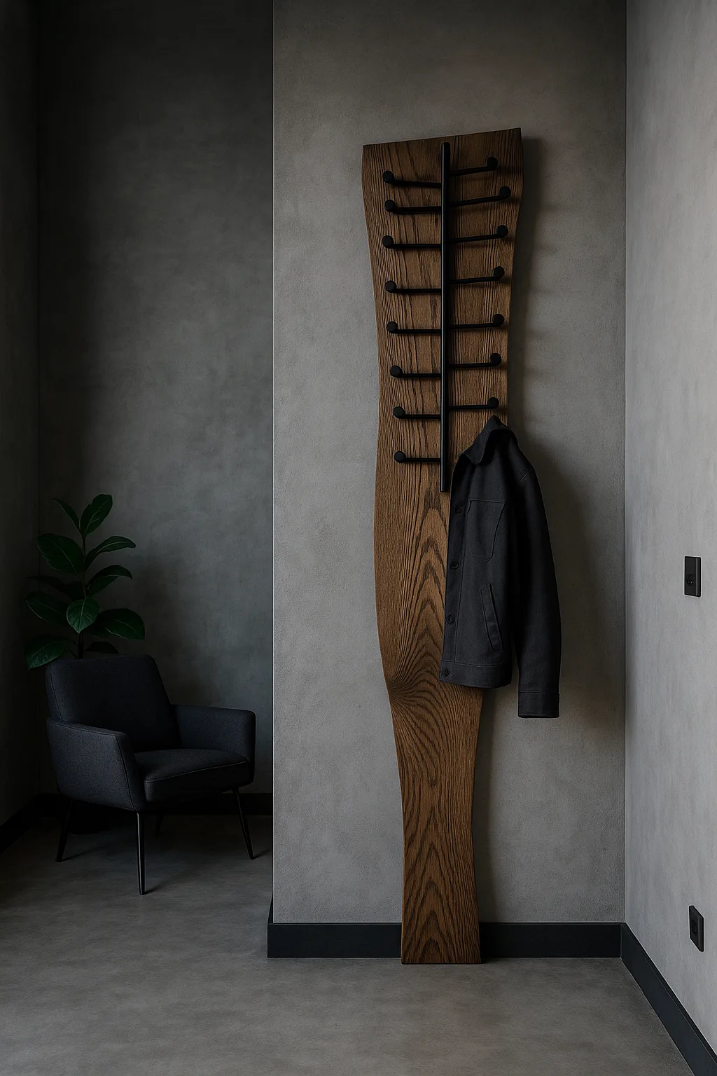 Perchero de Pared — Escultural